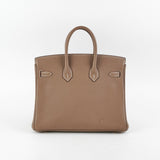 Hermes Birkin 25 Togo Etoupe Stamp D
