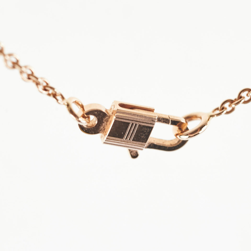 Hermes Cadenas Pendant Pink Sapphire