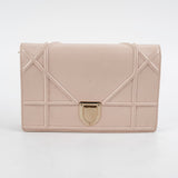 Christian Dior Diorama Wallet On Chain Pink