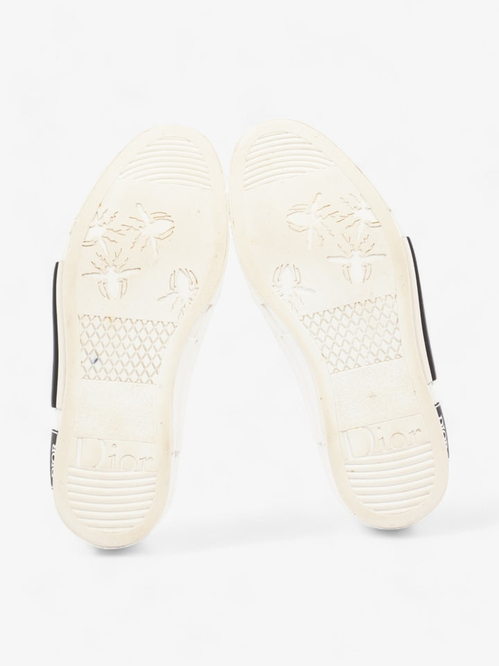 Christian Dior B23 High Tops White / Grey Oblique  Mesh EU 38 UK 5