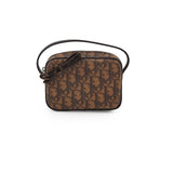 Christian Dior Oblique Mini Brown Pouch 2005