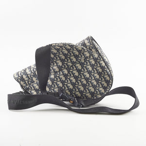 Christian Dior Men's Oblique Saddle Crossbody Bag