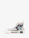 Christian Dior B23 High-top Multicolour / White Canvas EU 40 UK 6