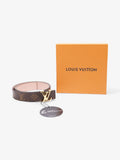 Louis Vuitton LV Initiales Reversible Belt Monogram / Rose Ballerine Coated Canvas 85cm / 34"