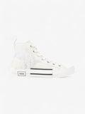Christian Dior B23 High Top White Canvas EU 43.5 UK 9.5