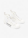 Christian Dior B23 High Top White Canvas EU 43.5 UK 9.5