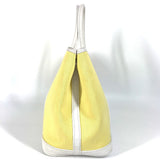 Hermes Handbag Toile H, Leather yellow Garden Party TPM Garden Party TPM