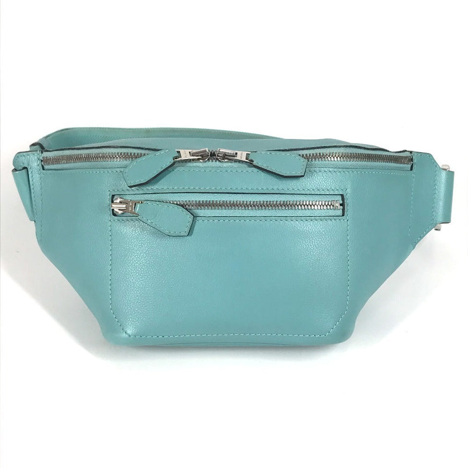 Hermes Sling bag Evercolor blue Shoulder Bag City slide cross PM