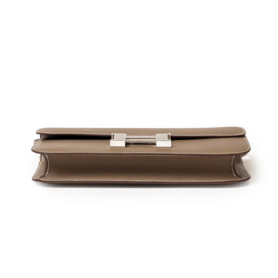 Hermes Constance Elan Etoupe Epsom Palladium Hardware