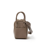 Hermes Mini Lindy I Etoupe Clemence Gold Hardware
