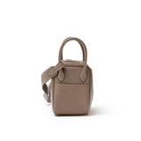 Hermes Mini Lindy I Etoupe Clemence Gold Hardware