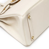 Hermes Birkin 30 Craie Epsom Gold Hardware