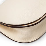 Hermes Sac Saut 25 Bag Clemence/Chevre Mysore Nata/Caramel/Etoupe Gold Hardware