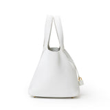 Hermes Picotin 22 New White Clemence Leather Hardware