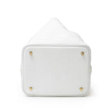 Hermes Picotin 22 New White Clemence Leather Hardware