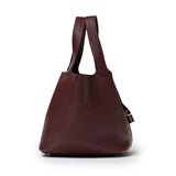Hermes Picotin 22 Bordeaux Clemence Palladium Hardware