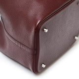 Hermes Picotin 22 Bordeaux Clemence Palladium Hardware
