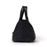 Hermes Picotin 26 Black Clemence Gold Hardware