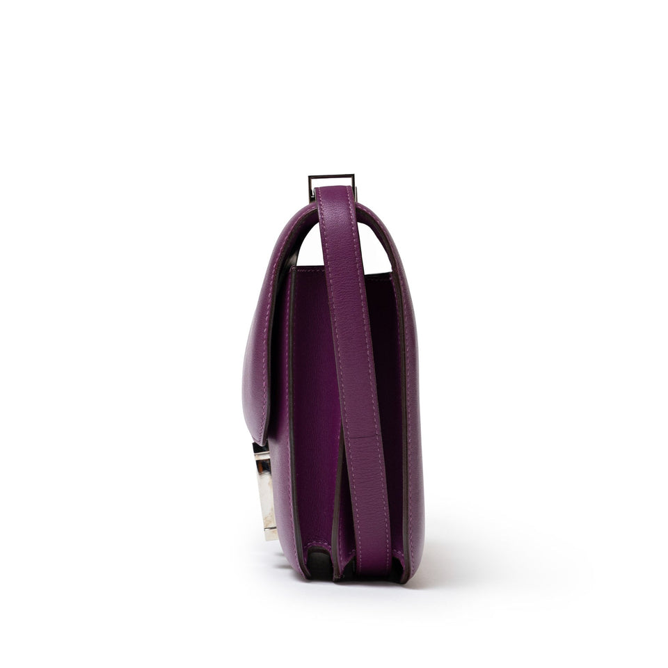 Hermes Constance 24 Anemone Swift Palladium Hardware