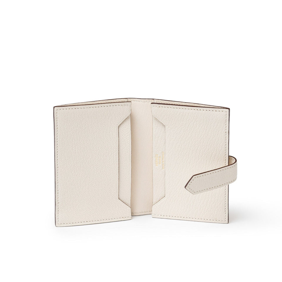 Hermes Mini Bearn Wallet Nata Chevre Mysore Gold Hardware