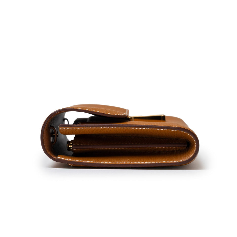 Hermes Constance To Go Gold Epsom Gold Hardware