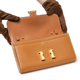Hermes Constance To Go Gold Epsom Gold Hardware