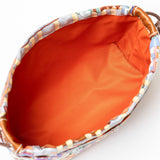 Hermes Fourbi 20 pouch Paprika/Rose pop/Fauve Nylon/Silk Barenia Palladium Hardware
