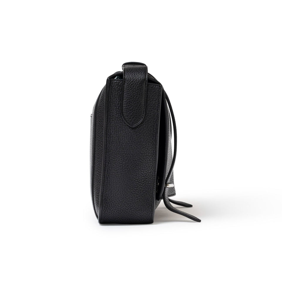 Hermes Steve Caporal Messenger 28 Black Clemence Palladium Hardware