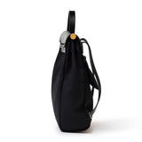 Hermes Herbag Backpack Black Toile Gold Hardware