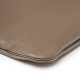 Hermes Victoria Business Bag Etoupe Togo/Toile