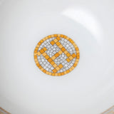 Hermes Mosaique au 24 Gold Rice Bowl Set of Two