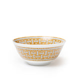 Hermes Mosaique au 24 Gold Rice Bowl Set of Two