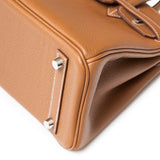 Hermes Birkin 25 Gold Togo Palladium Hardware