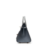 Hermes Sac Faubourg Birkin 20 "Rainy Days" Gris Misty Matte Alligator Permabrass Hardware