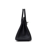 Hermes Birkin 25 Black Togo Palladium Hardware