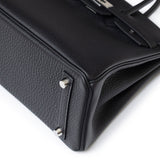 Hermes Birkin 25 Black Togo Palladium Hardware