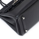 Hermes Birkin 25 Black Togo Palladium Hardware