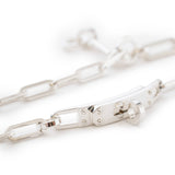 Hermes Kelly Chain Choker/Bracelet with Touret Clasp Sliver Ag925