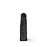 Hermes Mini Evelyne Gris Moyen/Black Feutre Palladium Hardware
