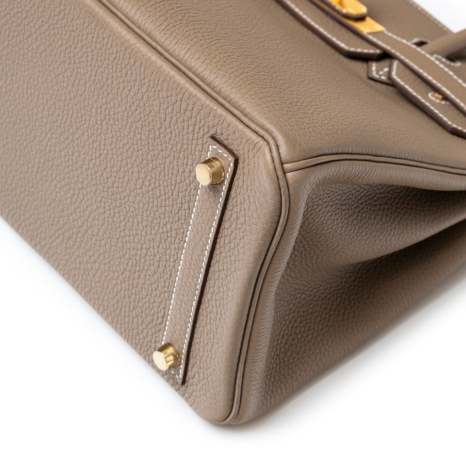 Hermes Birkin 30 Etoupe Togo Gold Hardware