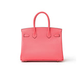 Hermes Special Order HSS Horseshoe Birkin 30 Rose Azalee Epsom Gold Hardware