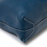 Hermes Double Sens Reversible Bicolor Shoulder Bag Clemence Violet/Blue