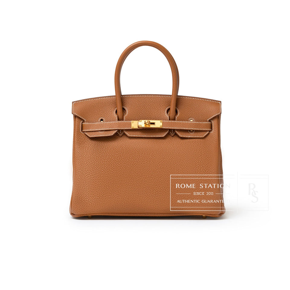 Hermes Birkin 30 Gold Togo Gold Hardware