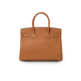 Hermes Birkin 30 Gold Togo Gold Hardware