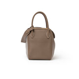 Hermes Lindy 30 Etoupe Clemence Gold Hardware