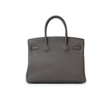 Hermes Birkin 30 Etain Togo Rose Gold Hardware
