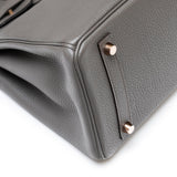 Hermes Birkin 30 Etain Togo Rose Gold Hardware