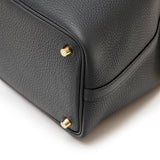 Hermes Picotin 18 Gris Misty Clemence Permabrass Hardware