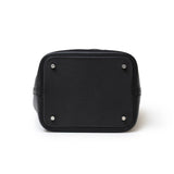 Hermes Picotin 22 Black Clemence Palladium Hardware