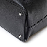 Hermes Picotin 22 Black Clemence Palladium Hardware